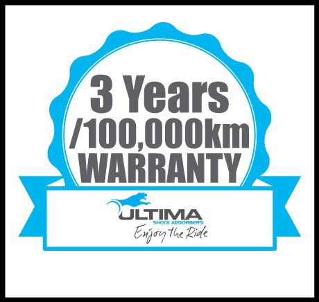 ULTIMA NITRO GAS REAR SHOCKS FITS ISUZU D-MAX TF RWD 1/2008-12/2012