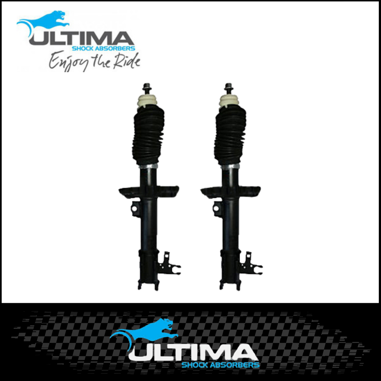 FRONT NITRO GAS ULTIMA STRUTS (PAIR) FITS HOLDEN ASTRA AH 9/04-6/09