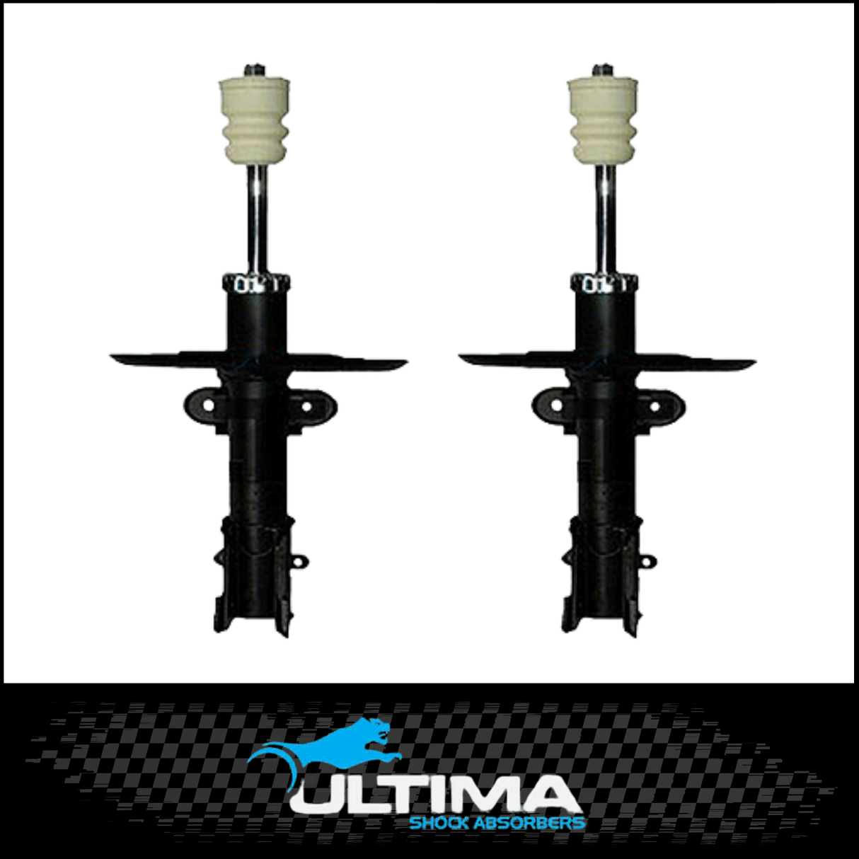 FRONT NITRO GAS ULTIMA STRUTS (PAIR) FITS CHRYSLER VOYAGER GS WAGON 1/97-12/01