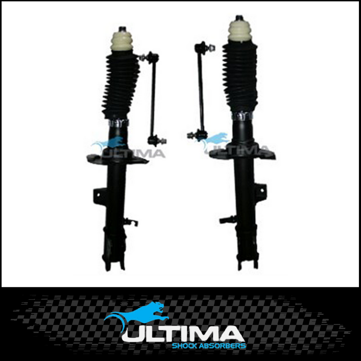 FRONT NITRO GAS ULTIMA STRUTS (PAIR) FITS FORD ESCAPE BA 1/2001-12/2003