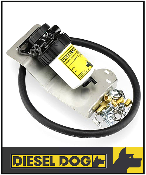 DIESEL DOG SECONDARY FUEL FILTER KIT FITS ISUZU MU-X 3.0L 1/13-12/21