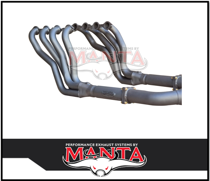 DPE BY MANTA 1.78" HEADERS FITS HOLDEN COMMDORE VE VF 6.0L 6.2L V8 SEDAN/WAGON/UTE (HOLH128-178)