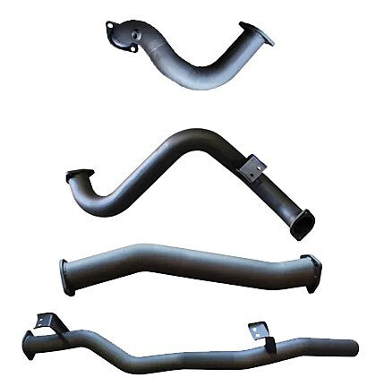 MANTA 3" DPF BACK EXHAUST SYSTEM FITS TOYOTA LANDCRUISER VDJ78R 4.5L V8 TROOP CARRIER 2016-2025