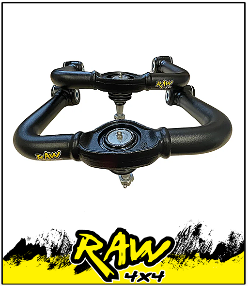 RAW 4X4 FRONT UPPER CONTROL ARMS FITS FORD RANGER PXII 6/2015-6/2018 (RCA351)