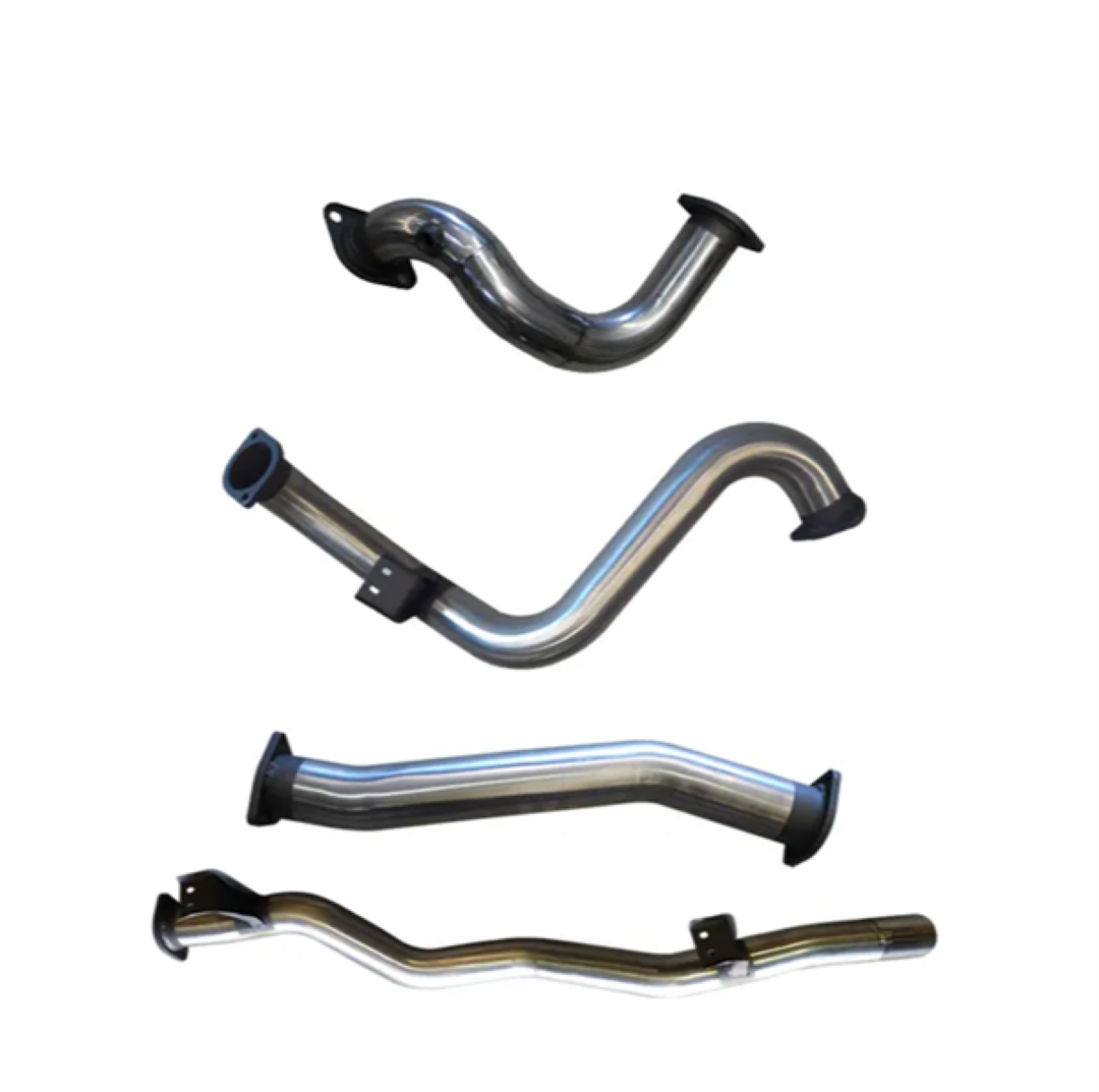 MANTA 3" DPF BACK EXHAUST SYSTEM FITS TOYOTA LANDCRUISER VDJ78R 4.5L V8 TROOP CARRIER 2016-2025
