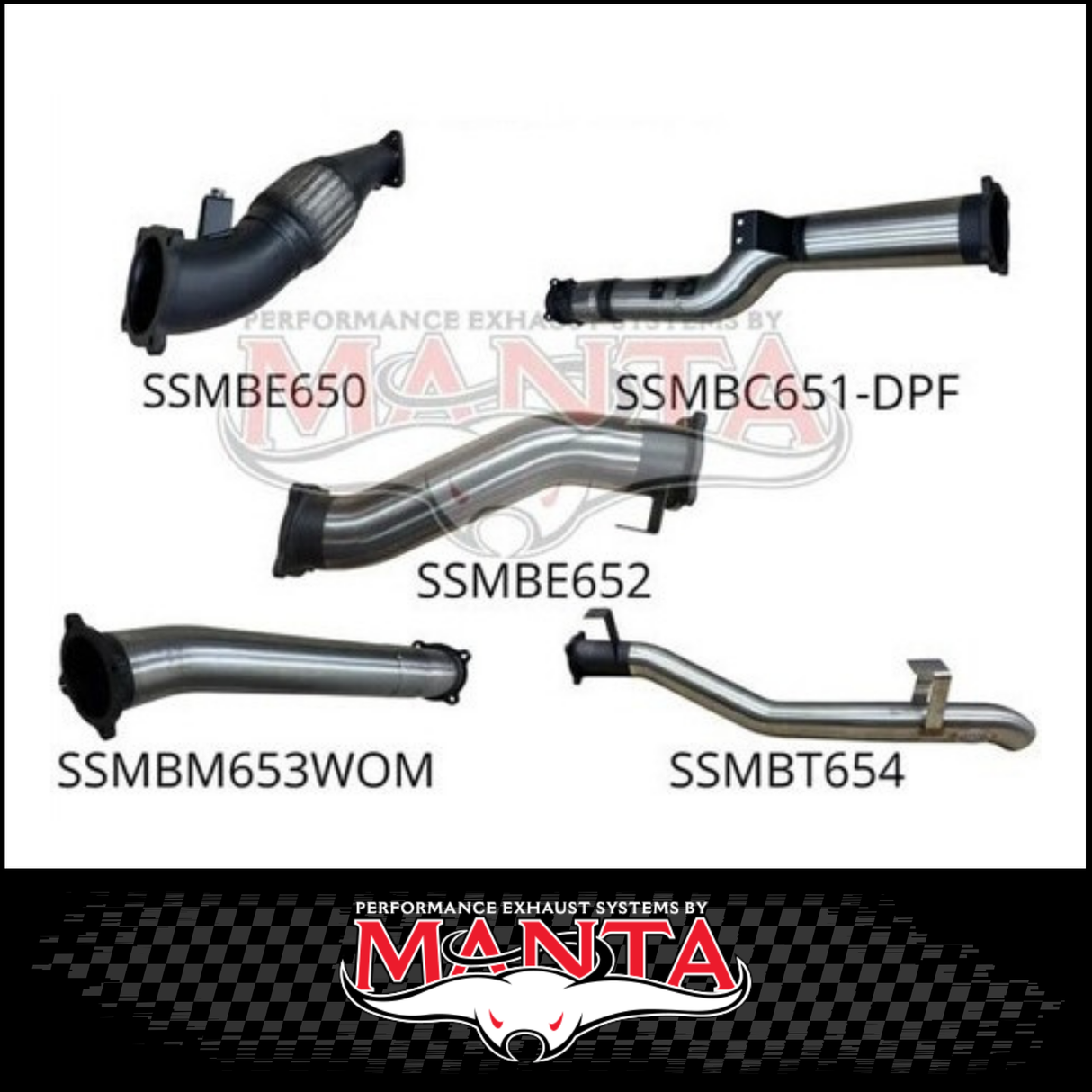 MANTA 4" TURBO BACK EXHAUST SYSTEM (DPF DELETE) FITS TOYOTA LANDCRUISER VDJ79R 4.5L V8 2016-2025