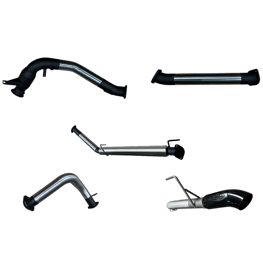 MANTA 3" STAINLESS STEEL TURBO BACK WITH CAT/NO MUFFLER FITS TOYOTA LANDCRUISER FJA300R 300 SERIES 3.3L V6 2021-ON (SSMKTY0310)