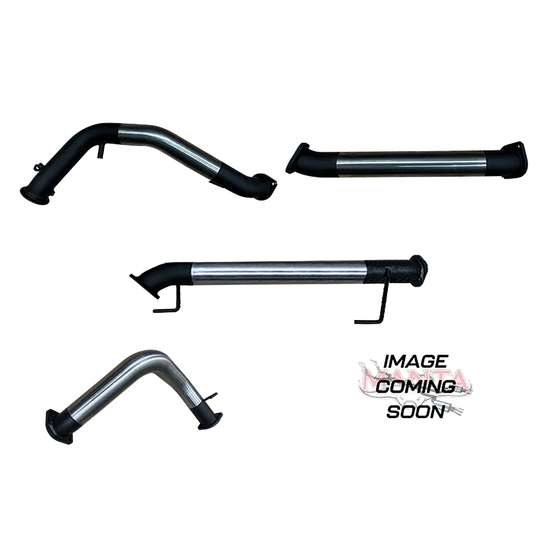 MANTA 3" STAINLESS STEEL TURBO BACK NO CAT/WITH MUFFLER FITS TOYOTA LANDCRUISER FJA300R 300 SERIES 3.3L V6 2021-ON (SSMKTY0346)