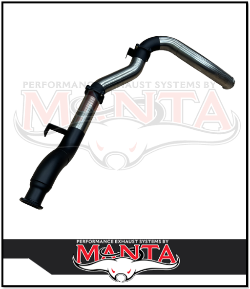 MANTA 4" DPF BACK SIDE-EXIT EXHAUST SYSTEM FITS TOYOTA LANDCRUISER VDJ79R 4.5L V8 SINGLE CAB 2016-2025