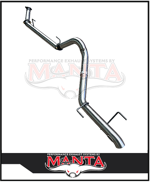 MANTA STAINLESS STEEL 3" DPF BACK EXHAUST SYSTEM FITS TOYOTA PRADO GDJ251R 2.8L TD 6/2024-ON (SSMKTY0501)