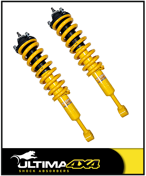 ULTIMA 4X4 COMPLETE FRONT STRUTS (PAIR) FITS ISUZU D-MAX RG 7/2020-ON