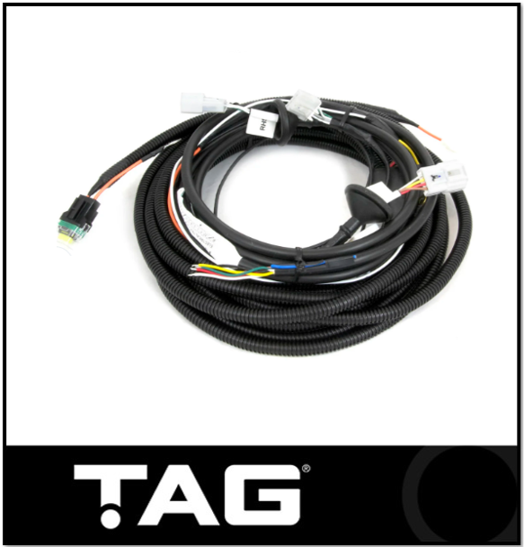 DIRECT FIT TOWBAR WIRING HARNESS WITH ECU FITS NISSAN PATROL Y62 12/2012-ON (UNT353)