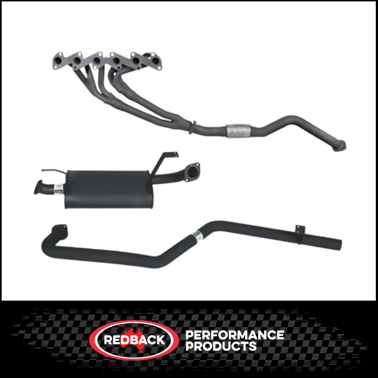 2.5" EXTRACTORS & EXHAUST FITS TOYOTA LANDCRUISER HZJ105R 4.2L TD 1/1998-7/2007
