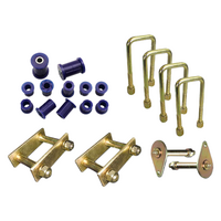 RAW 4X4 BUSH, SHACKLE, PIN & U-BOLT KIT FITS TOYOTA LANDCRUISER VDJ79R 4.5L V8 (BSK1014)