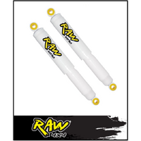 RAW 4X4 NITRO 2" RAISED REAR SHOCKS (PAIR) FITS TOYOTA LANDCRUISER VDJ76R 2007-ON (G6006Y)