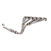 XFORCE UNPOLISHED STAINLESS STEEL HEADERS & CAT FITS FORD FALCON BA BF XR6 NON TURBO SEDAN UTE