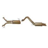 KING BROWN 2.5" CAT BACK EXHAUST SYSTEM FITS TOYOTA LANDCRUISER UZJ200R 4.7L V8 (KB12035-XXMR)