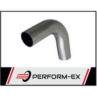 Exhaust Pipe Mandrel Bend - 2.5" Inch 90 Degree 63mm Aluminised Mild Steel