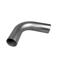 3 1/2" 89MM X 90 DEGREE MANDREL BEND MILD STEEL EXHAUST PIPE