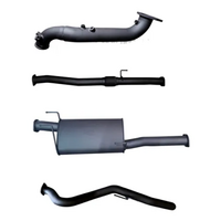 MANTA 3" TURBO BACK EXHAUST NO CAT/WITH MUFFLER FITS ISUZU D-MAX RG 3.0L TD 4CYL 2020-ON (MKIZ0023)