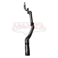 Manta 4" Turbo Back Exhaust System fits Toyota Landcruiser VDJ79R 4.5L V8 2016-ON (MKTY0193)