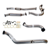 PERFORM-EX 3" STAINLESS STEEL CAT/HOTDOG TURBO BACK EXHAUST SYSTEM FITS NISSAN PATROL Y61 GU 3.0L TD WAGON