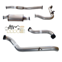 PERFORM-EX 3" STAINLESS STEEL WITH MUFFLER TURBO BACK EXHAUST SYSTEM FITS NISSAN PATROL Y61 GU 3.0L TD WAGON