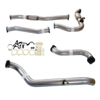 PERFORM-EX 3" STAINLESS STEEL CAT/PIPE ONLY TURBO BACK EXHAUST SYSTEM FITS NISSAN PATROL Y61 GU 3.0L TD WAGON