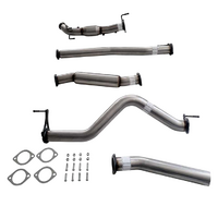 PERFORM-EX 3" STAINLESS STEEL CAT/HOTDOG TURBO BACK EXHAUST FITS NISSAN NAVARA D23 NP300 2.3L TD 4CYL 2015-ON