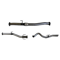 MANTA 3" STAINLESS STEEL DPF BACK EXHAUST WITH PIPE ONLY FITS ISUZU D-MAX RG 3.0L TD 4CYL 2020-ON (SSMKIZ0019)