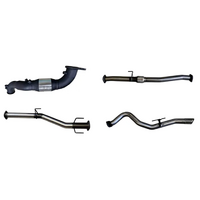 MANTA 3" STAINLESS STEEL TURBO BACK EXHAUST WITH CAT/PIPE ONLY FITS MAZDA BT-50 RG 3.0L TD 4CYL 2020-ON (SSMKMA0015)