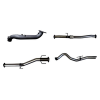 MANTA 3" STAINLESS STEEL TURBO BACK EXHAUST NO CAT/WITH PIPE ONLY FITS MAZDA BT-50 RG 3.0L TD 4CYL 2020-ON (SSMKMA0018)