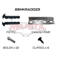 MANTA STANDARD MANIFOLD REPLACEMENT KIT FIT RAM 1500 DT 5.7L V8 2020-ON (SSMKRA0023)