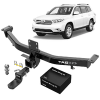 TAG HEAVY DUTY TOWBAR KIT (2000KG) FITS TOYOTA KLUGER GSU40R GSU45R 2007-2014 (T4T507-K201)