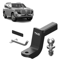 TAG HEAVY DUTY TOWBAR HITCH & WIRING KIT (3500KG) FITS TOYOTA LANDCRUISER FJA300R 7/2021-ON (TKT864-K201)