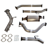 PERFORM-EX 3" TURBO BACK STAINLESS STEEL WITH MUFFLER EXHAUST SYSTEM FITS TOYOTA HILUX GUN126R 2.8L 4CYL 2015-ON