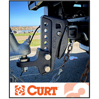 CURT REBELLION XD SHOCK DROP BALL MOUNT (50MM TOWBALL KIT)