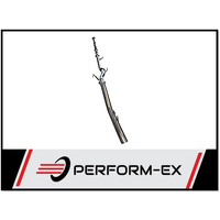 PERFORM-EX 3" CAT/PIPE ONLY TURBO BACK EXHAUST SYSTEM FITS HOLDEN COLORADO RG 2.8L 4CYL 2012-9/2016