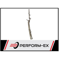 PERFORM-EX 3" STAINLESS STEEL NO CAT/HOTDOG TURBO BACK EXHAUST FITS HOLDEN COLORADO RG 2.8L TD 9/2016-6/2020 (DPF DELETE)