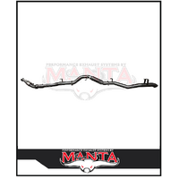 Manta 4" Turbo Back Exhaust System fits Toyota Landcruiser VDJ79R 4.5L V8 2016-ON (MKTY0192)