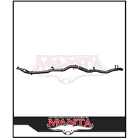 Manta 4" Turbo Back Exhaust System fits Toyota Landcruiser VDJ79R 4.5L V8 2016-ON (MKTY0194)