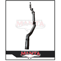 Manta 4" Turbo Back Exhaust System fits Toyota Landcruiser VDJ79R 4.5L V8 2016-ON (MKTY0195)