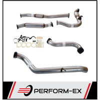 PERFORM-EX 3" STAINLESS STEEL CAT/HOTDOG TURBO BACK EXHAUST SYSTEM FITS NISSAN PATROL Y61 GU 3.0L TD WAGON