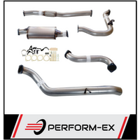 PERFORM-EX 3" STAINLESS STEEL WITH MUFFLER TURBO BACK EXHAUST SYSTEM FITS NISSAN PATROL Y61 GU 3.0L TD WAGON