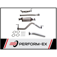 PERFORM-EX 3" STAINLESS STEEL CAT/MUFFLER TURBO BACK EXHAUST FITS NISSAN NAVARA D23 NP300 2.3L TD 4CYL 2015-ON