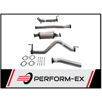 PERFORM-EX 3" STAINLESS STEEL NO CAT/MUFFLER TURBO BACK EXHAUST FITS NISSAN NAVARA D23 NP300 2.3L TD 4CYL 2015-ON