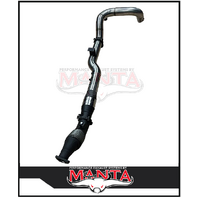 MANTA 4" TURBO BACK SIDE-EXIT EXHAUST SYSTEM WITH CAT FITS TOYOTA LANDCRUISER VDJ79R 4.5L V8 2016-2024 (SSMKTY0383)