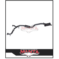 MANTA 3" CAT BACK EXHAUST WITH MEDIUM MUFFLER FITS NISSAN PATROL Y62 5.6L V8 2012-ON (MKNI0108)