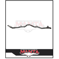 Manta 4" Turbo Back Exhaust System fits Toyota Landcruiser VDJ79R 4.5L V8 2016-ON (MKTY0193)