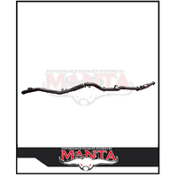 Manta 4" Turbo Back Exhaust System fits Toyota Landcruiser VDJ79R 4.5L V8 2016-ON (MKTY0194)